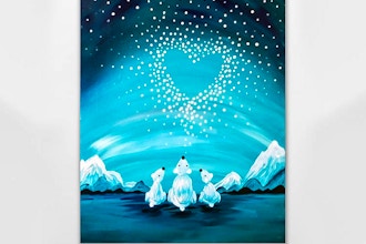 Paint Nite: Polar Bear Love